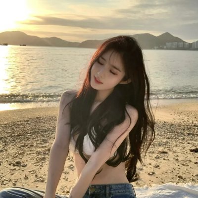 冬天的女子